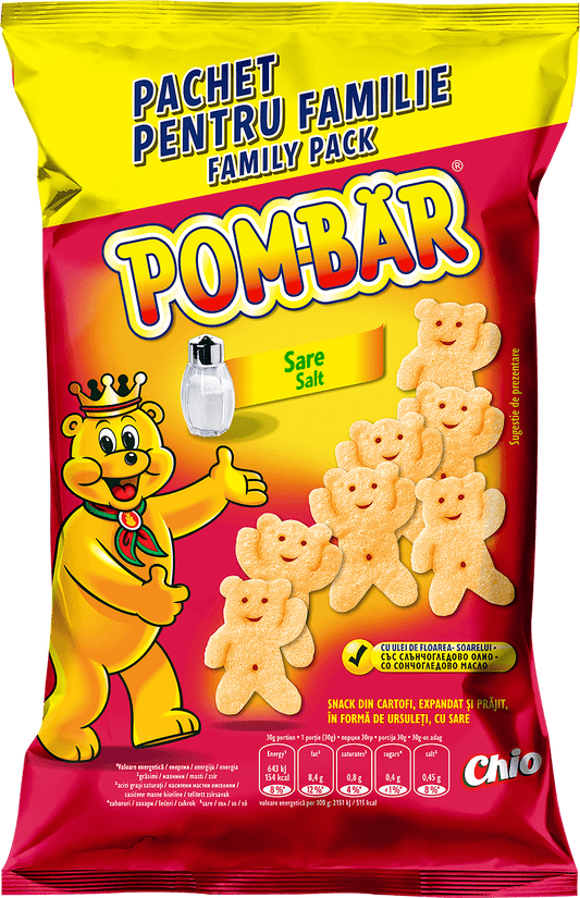Снакс POM-BAR със сол 80 гр.