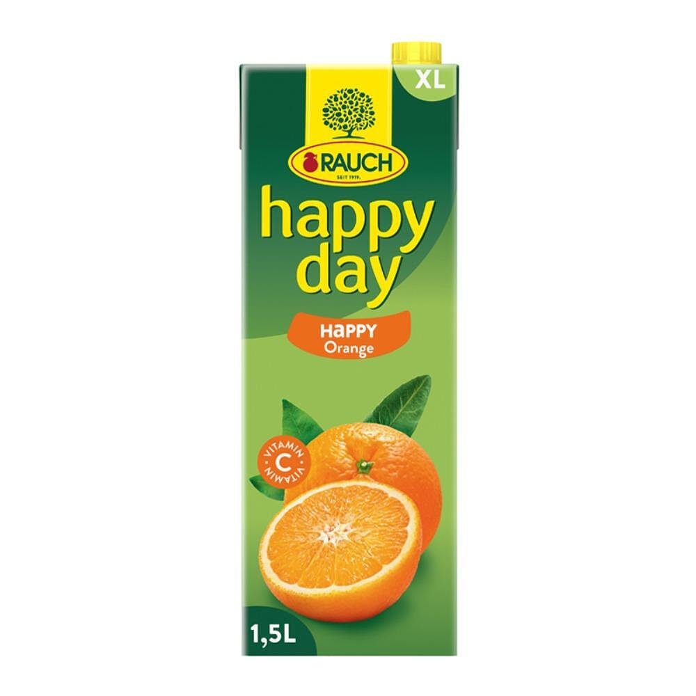 Сок HAPPY DAY family портокал 1.5 л.