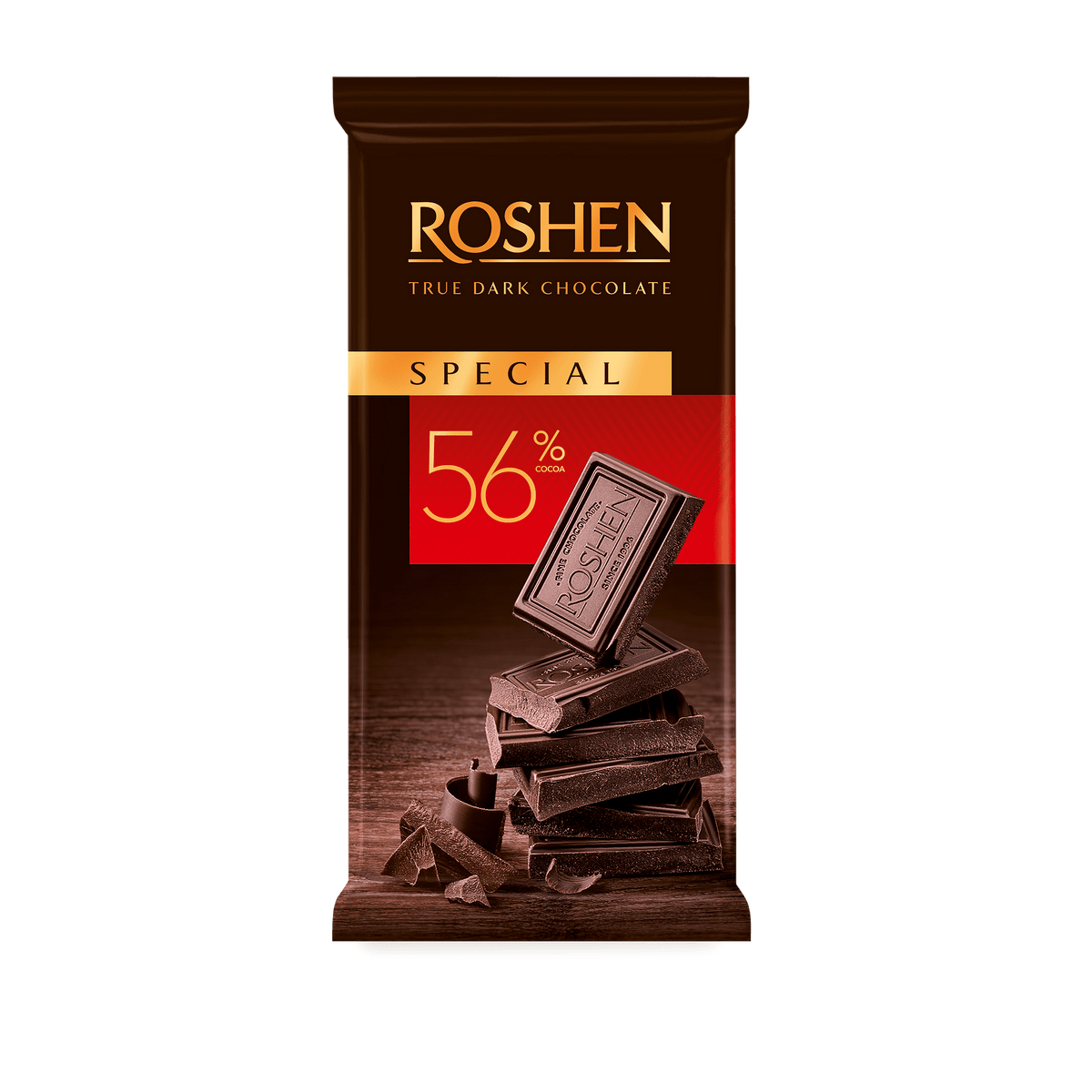 Шоколад ROSHEN Special Dark Chocolate 56% 90 г