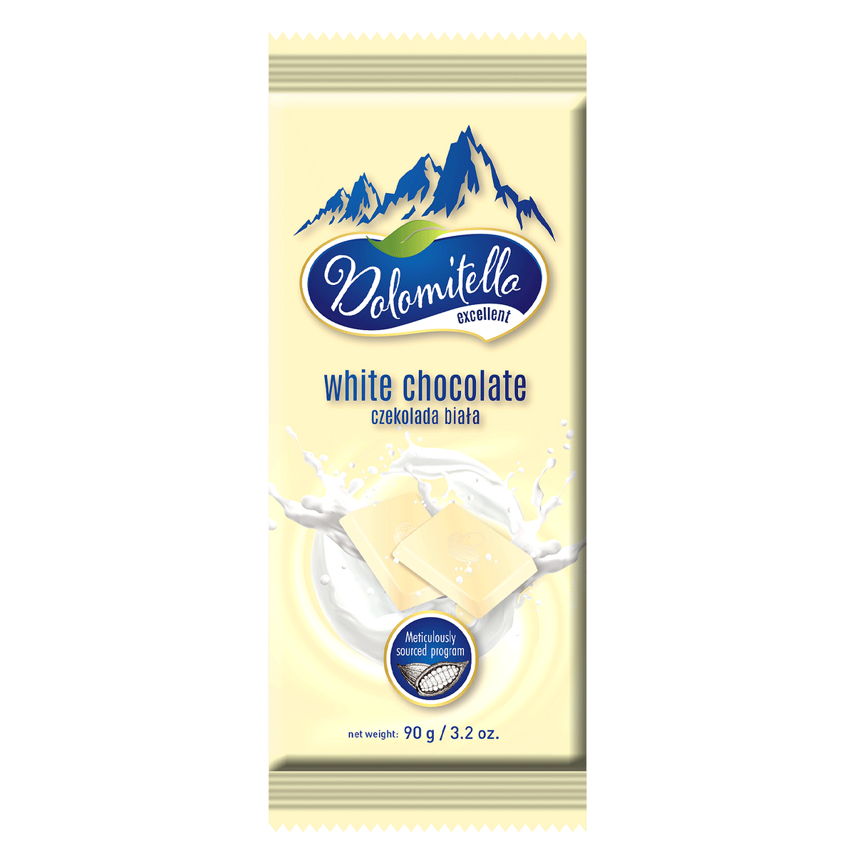 Шоколад DOLOMITELLO бял 90г