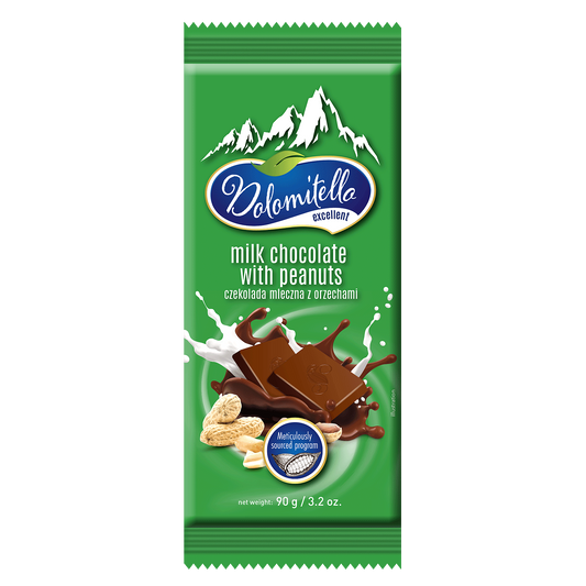 Шоколад DOLOMITELLO фъстъци 90г