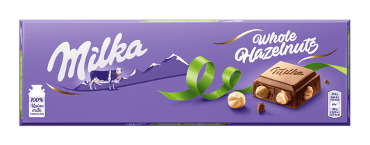 Шоколад MILKA цял лешник 250 г
