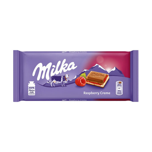 Шоколад MILKA малина 100 г
