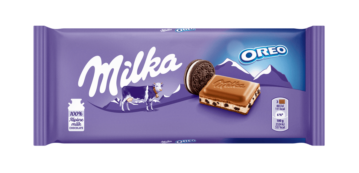 Шоколад MILKA oreo 100 г