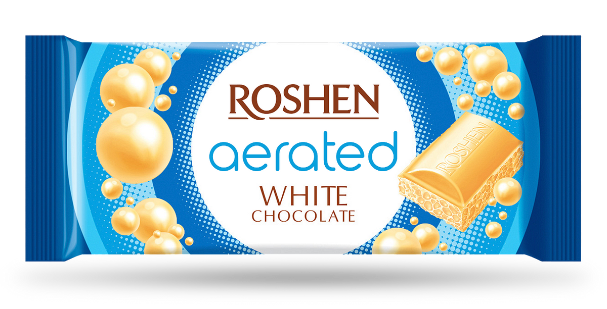 Шоколад ROSHEN Bubble White Chocolate 80 г