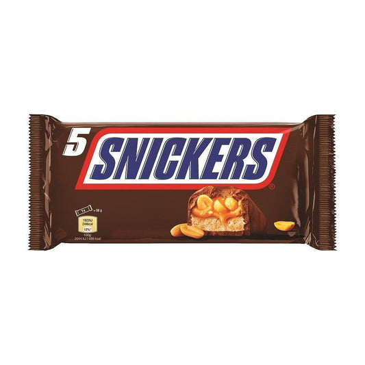 Шоколадов десерт SNICKERS пакет 5 бр