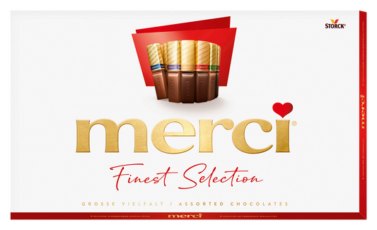 Шоколадови бонбони MERCI Finest Selection 400 г