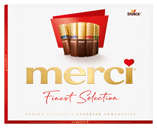 Шоколадови бонбони MERCI Finest Selection 250 г