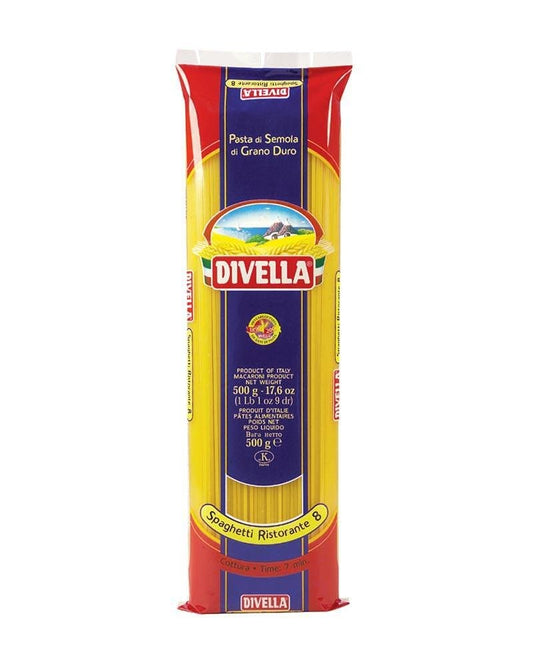 Спагети DIVELLA Spaghetti Ristorante 8 500 гр.