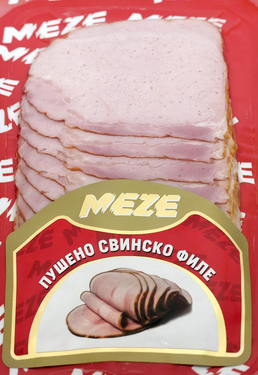 СВИНСКО ФИЛЕ МЕЗЕ ПУШЕНО  150 ГР.СЛАЙС