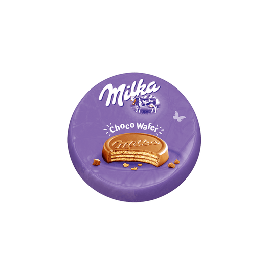 Вафли MILKA с каков пълнеж 30 г