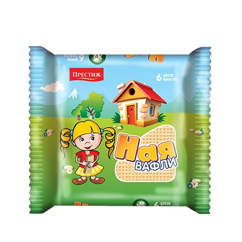 Вафли НАЯ 6 бр, 140 гр