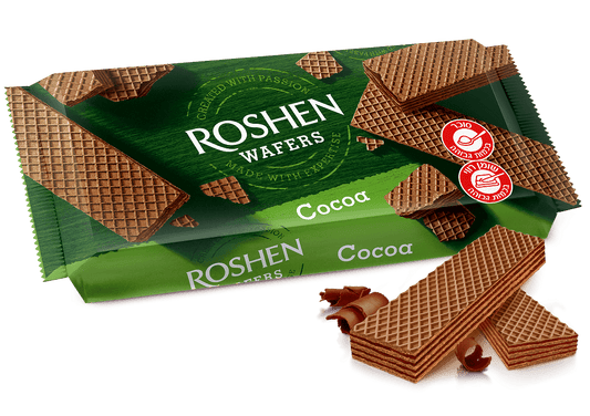 Вафли ROSHEN Cocoa 216 г