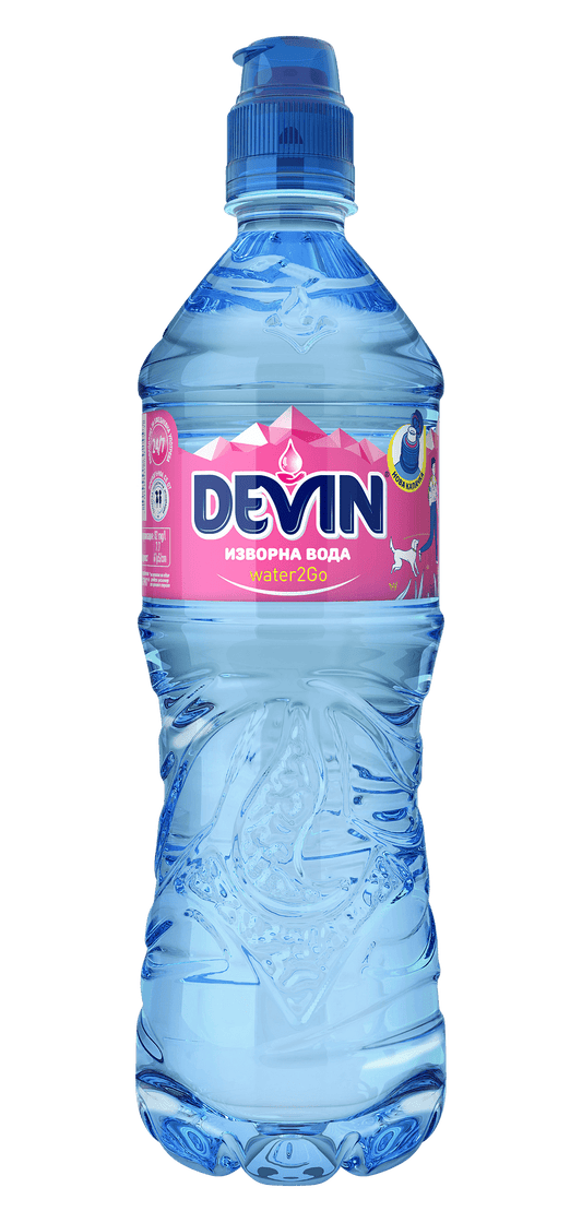 Вода DEVIN Спорт изворна 750мл