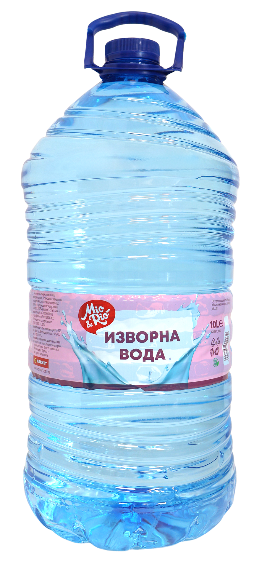 Вода Mio&Rio изворна 10 л