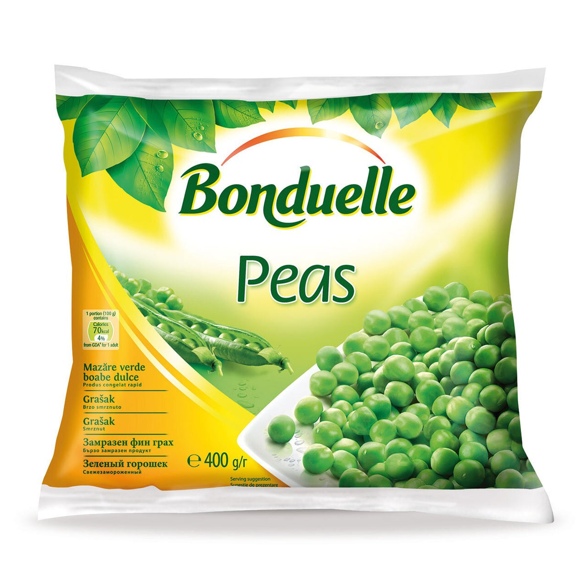 Замразен грах BONDUELLE 400гр