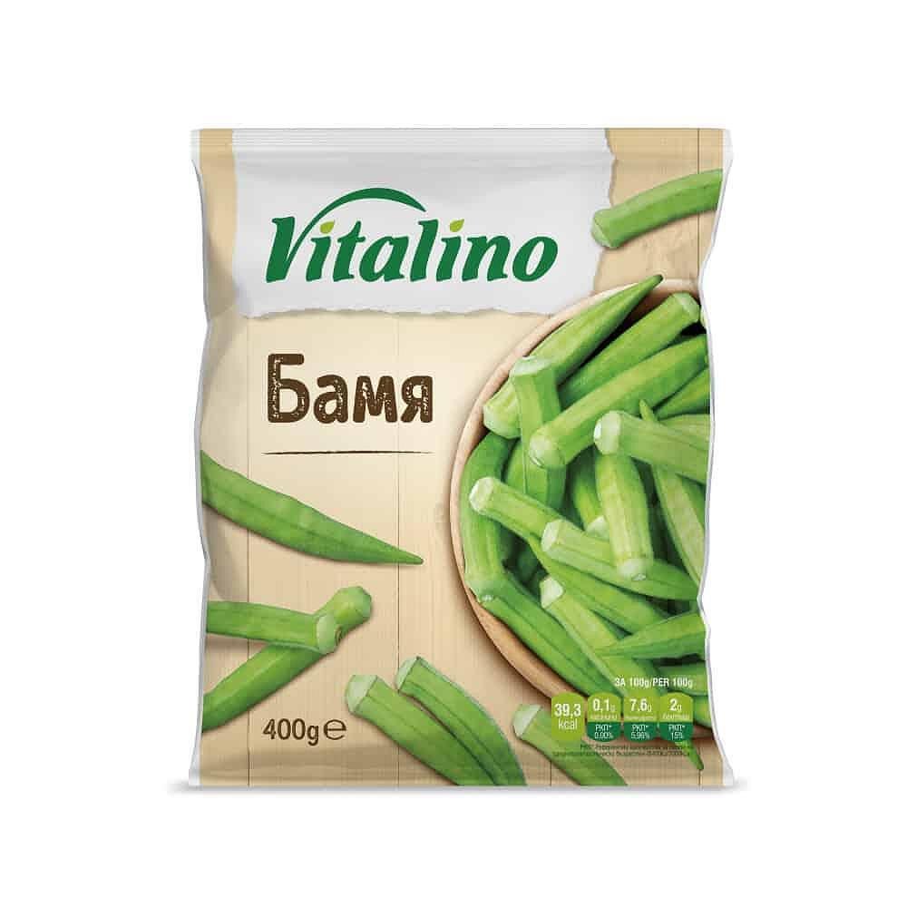 Замразена бамя VITALINO 400гр
