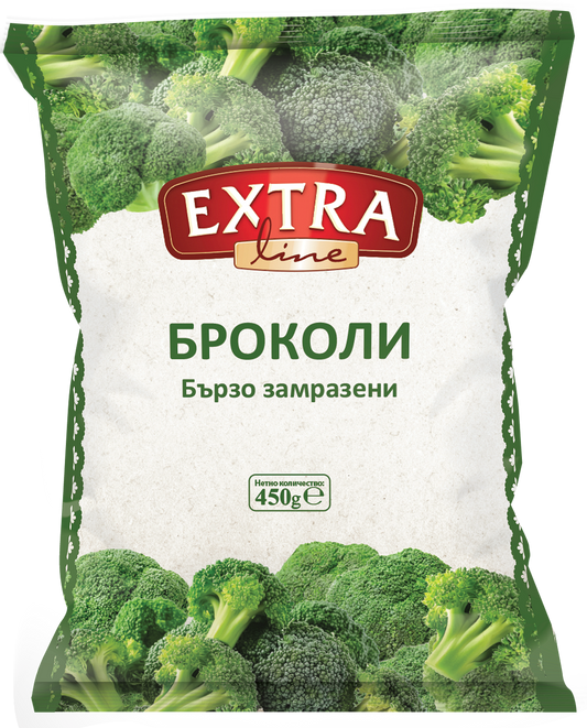 Замразени броколи EXTRA LINE 450 г