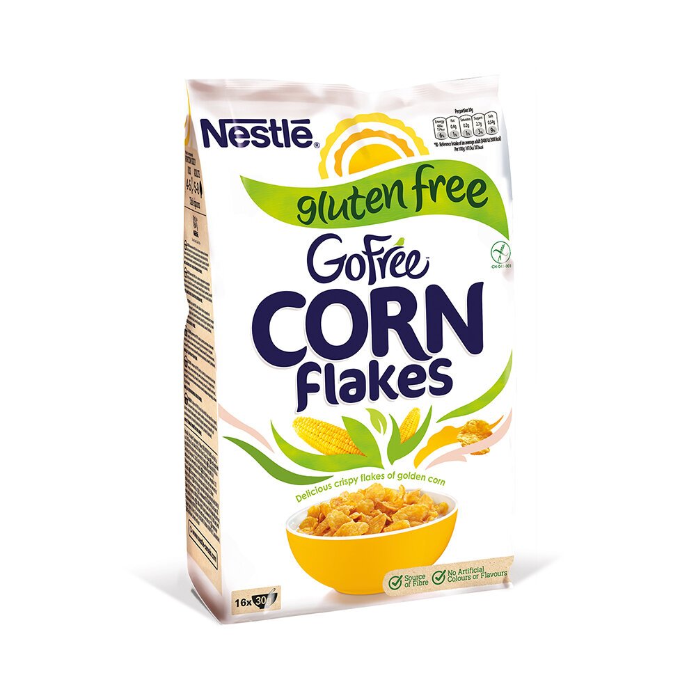 Зърнена закуска NESTLÉ® CORN FLAKES 500g БЕЗ ГЛУТЕН